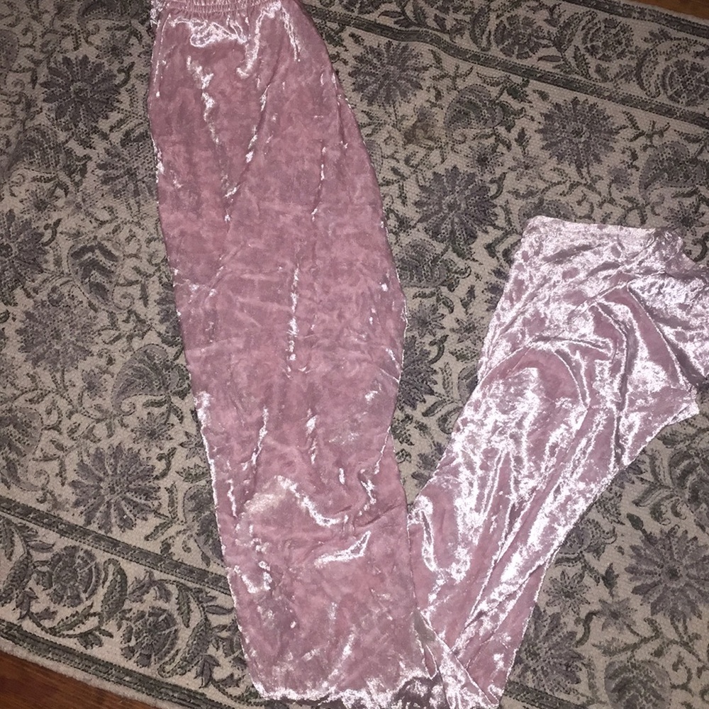 Velvet comfy pants